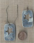 1 "CHICO" STAMPED STAR DOG TAG 1997 PENDANT