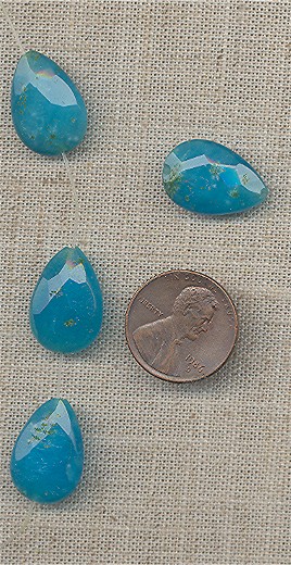 6 VINTAGE JET HALF MOON GLASS 45X13mm. CABOCHONS - Click Image to Close