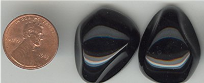 6 VINTAGE BAROQUE JET GLASS 27x22x9mm CABOCHONS