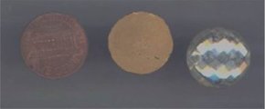 6 VINTAGE CRYSTAL GLASS ROUND 18mm FACET CABOCHONS