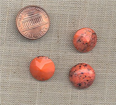 24 VINTAGE GENUINE YELLOW AGATE 13mm. NUGGET BEADS