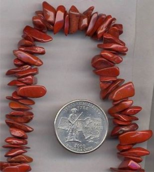 24 VINTAGE GENUINE RED JASPER 10mm NUGGET BEADS