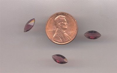 24 VINTAGE GLASS AMETHYST 10X5MM NAVETTE GEM JEWELS
