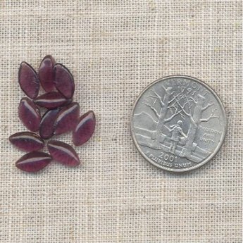 100 VINTAGE AMETHYST 10X5mm GLASS NAVETTE CABOCHONS