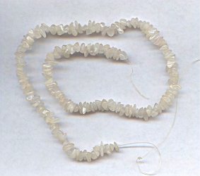 24 VINTAGE GENUINE QUARTZ CRYSTAL NUGGET CHIP BEADS