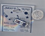 1 SILVER STARS AROUND MOOD RING TAGGED $7.99